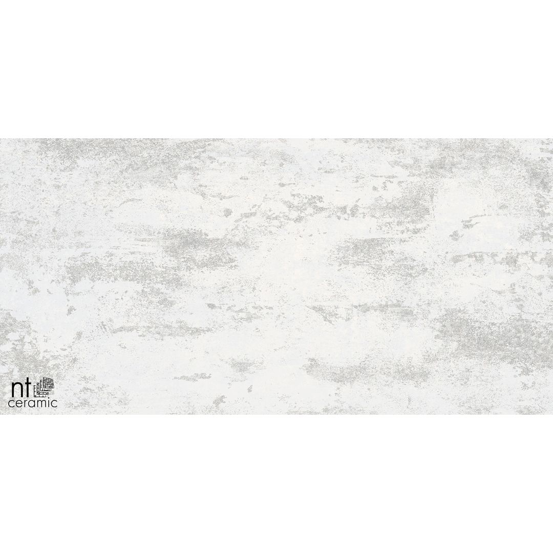 Керамогранит NT Ceramic Metallic White 60х120 см, NTT99609M