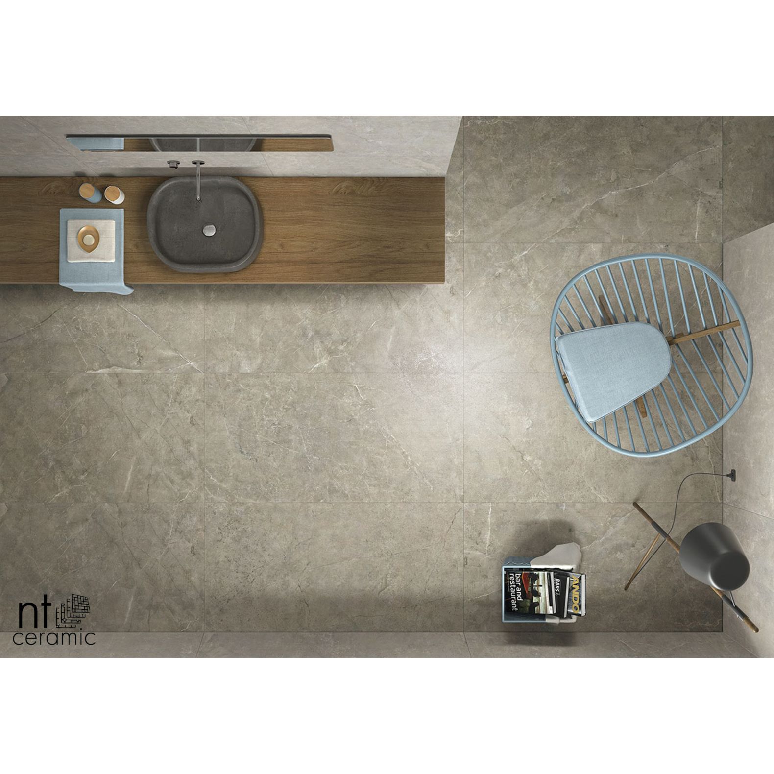 Керамогранит NT Ceramic Quanta Grey NTT9021 60х60 см