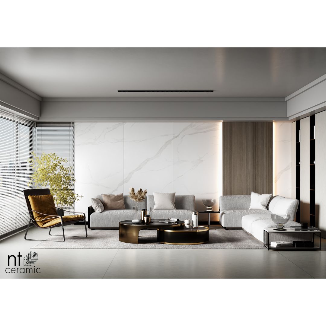 Керамогранит NT Ceramic 120х240 Statuario mat 120х240 см