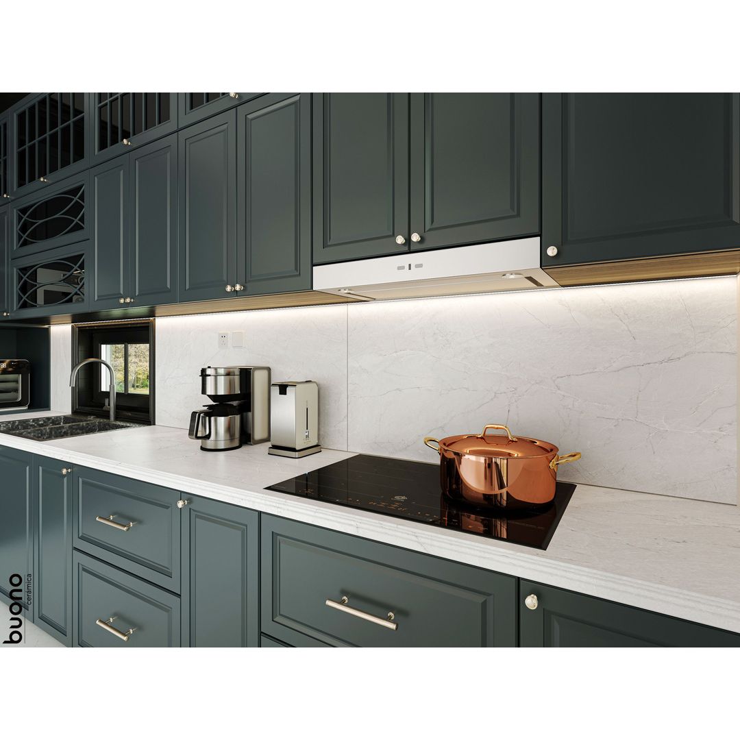 Керамогранит Buono Ceramica (Боно Керамика) Pietra Bianco Carving 60х120 см, S4433C