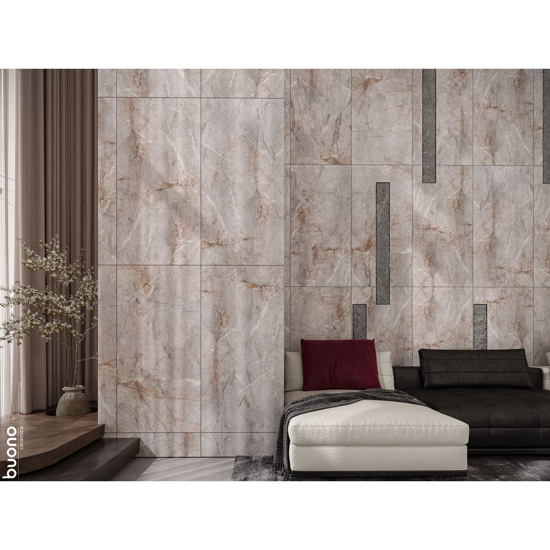 Керамогранит Buono Ceramica Lester Grey Mat 60х120 см, S4431M