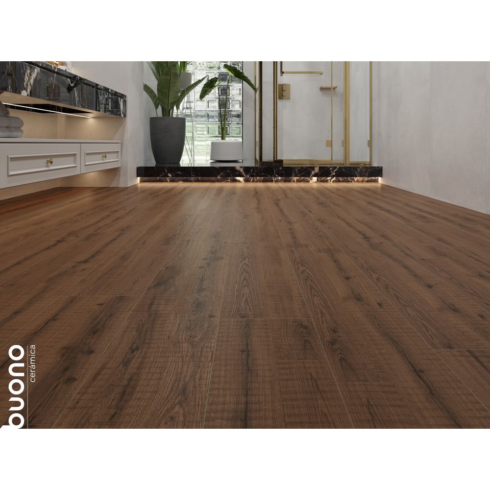 Керамогранит Buono Ceramica (Боно Керамика) Forest Wenge Matt 20х120 см, F4505M
