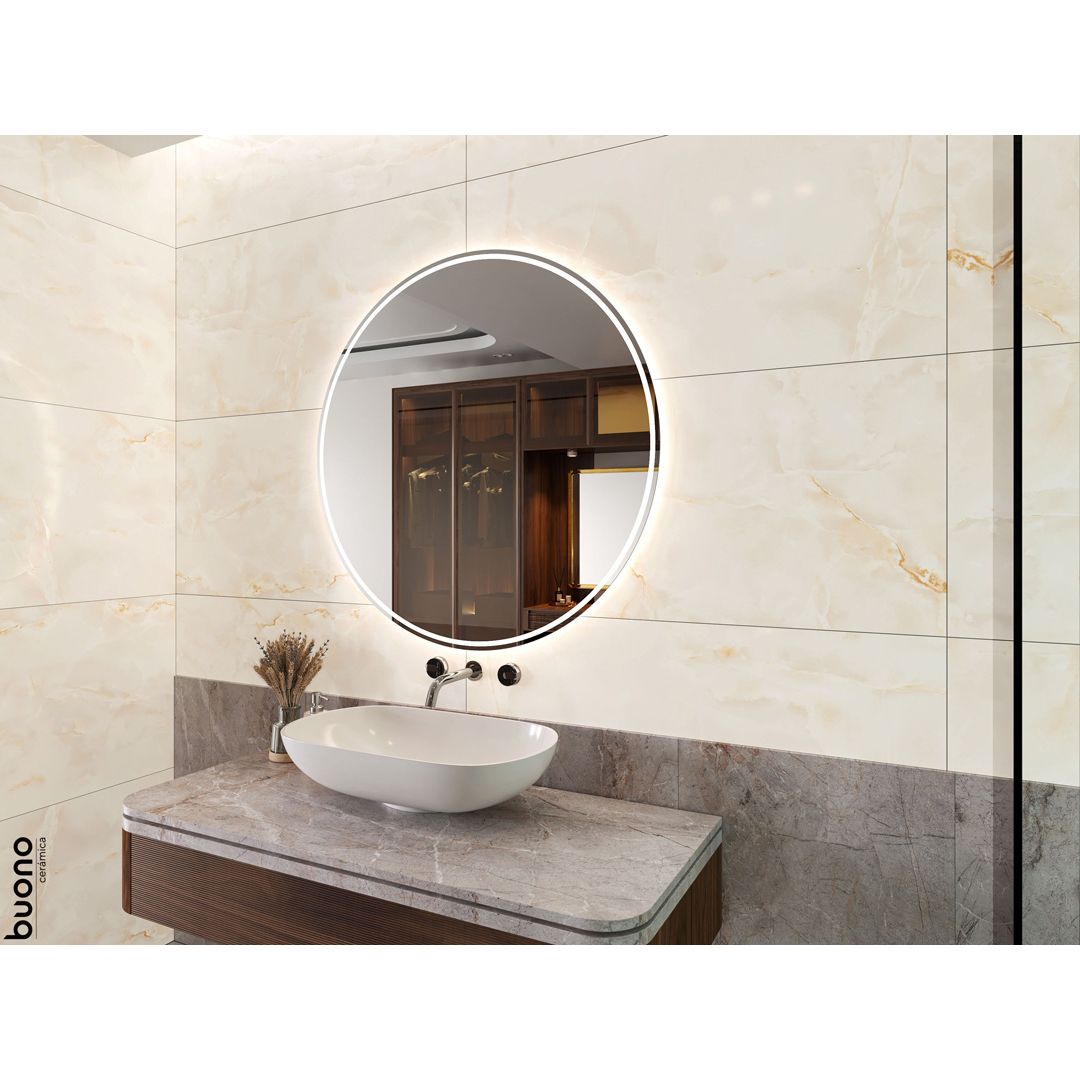 Керамогранит Buono Ceramica (Боно Керамика) Onice Perla Glossy 60х120 см, глянцевый, O4450P