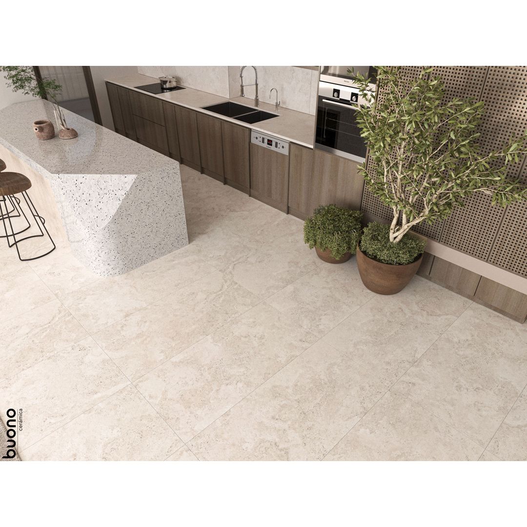 Керамогранит Buono Ceramica (Боно Керамика) Sabbia Beige Mat 60х120 см, S4437M