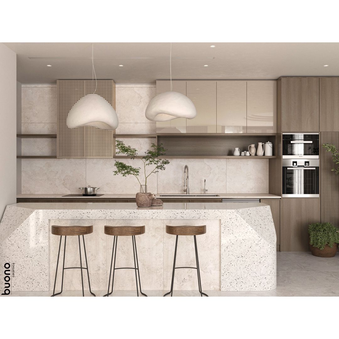 Керамогранит Buono Ceramica (Боно Керамика) Sabbia Beige Mat 60х120 см, S4437M