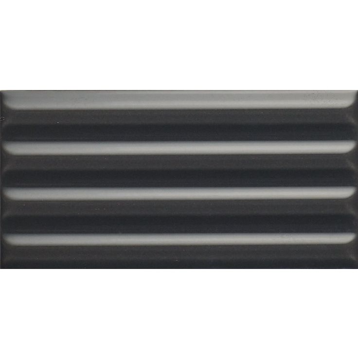 Плитка настенная 41zero42 Wigwag Black 7.5х15 см