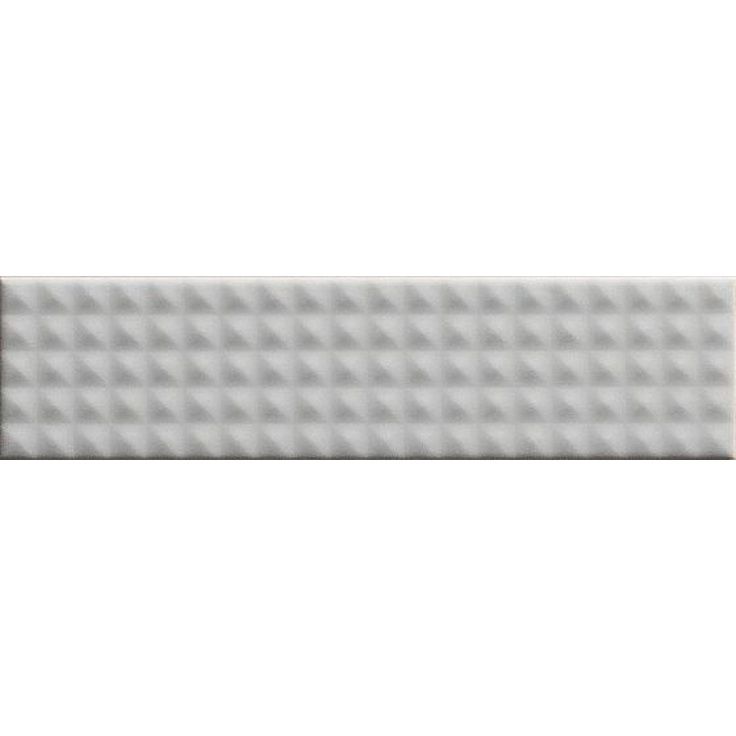 Плитка настенная 41zero42 Biscuit Stud Bianco 5x20 см