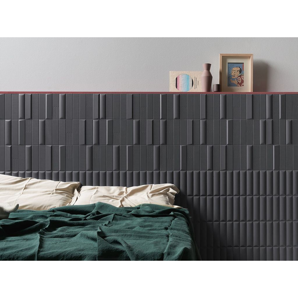Плитка настенная 41zero42 Biscuit Stud Notte 5x20 см