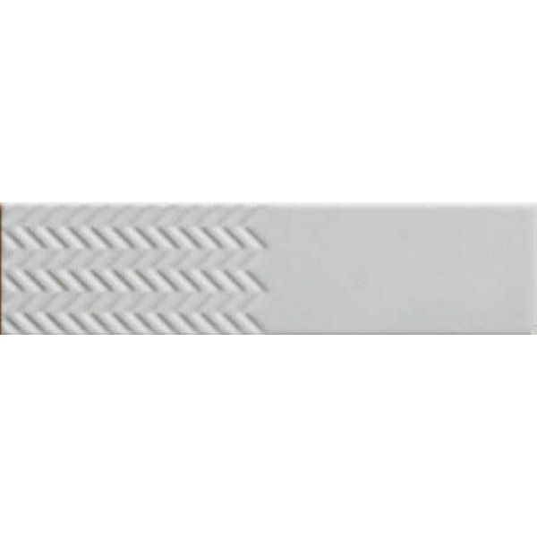 Плитка настенная 41zero42 Biscuit Waves Bianco 5x20 см