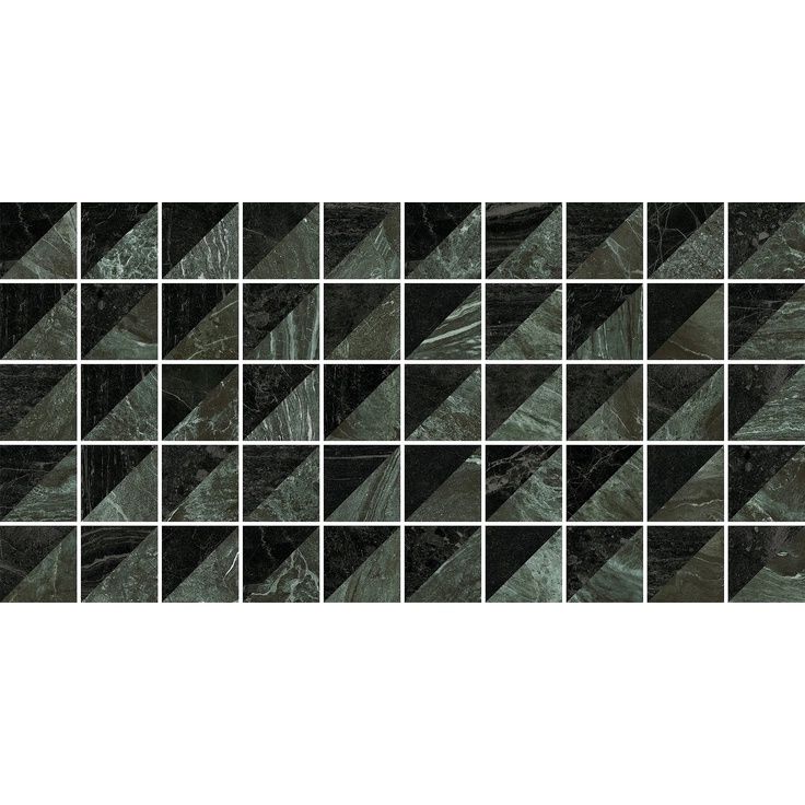 Керамогранит 41zero42 Dandy Flag Green-Black 18.6x18.6 см