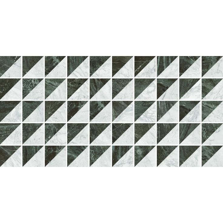 Керамогранит 41zero42 Dandy Flag White-Green 18.6x18.6 см