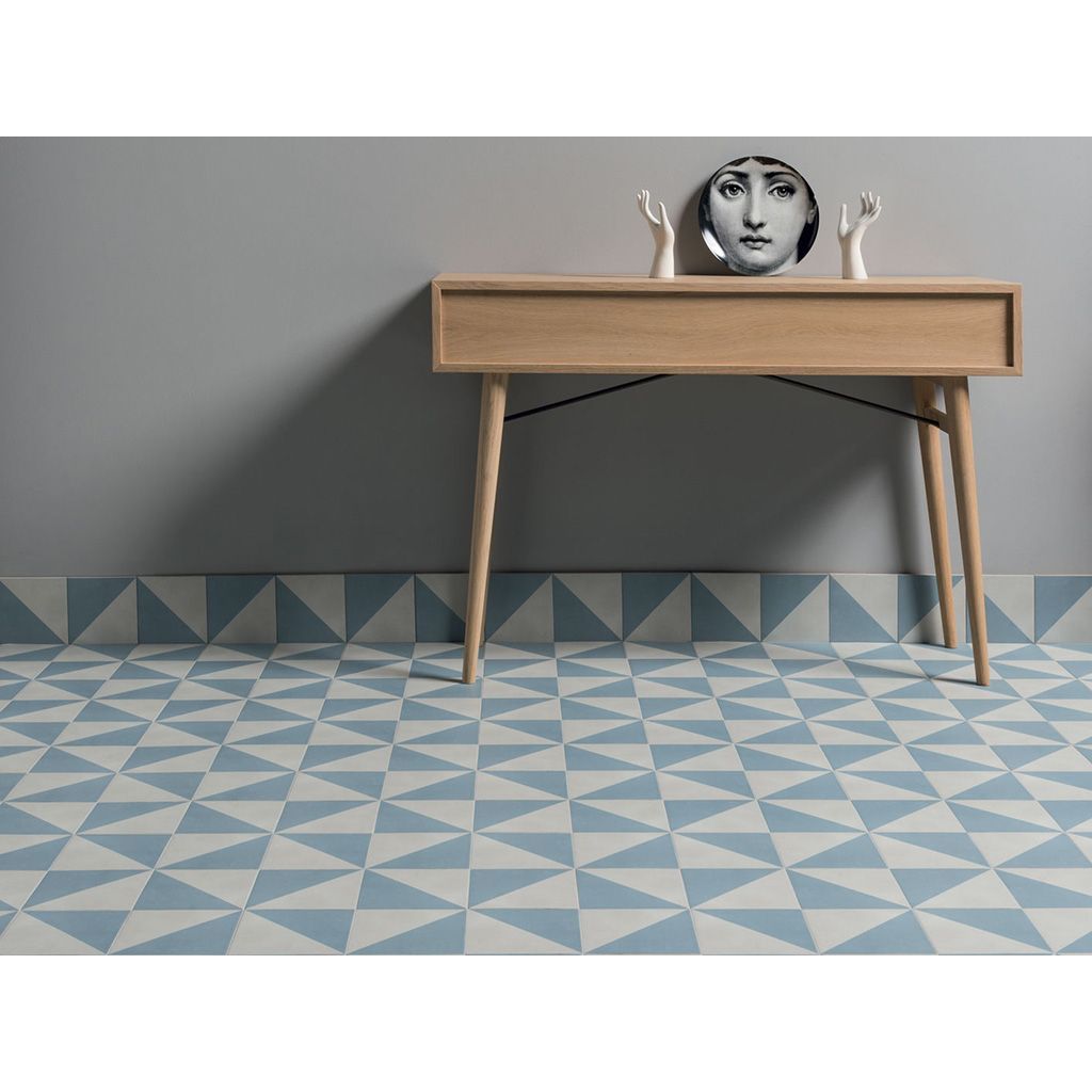 Керамогранит 41zero42 Futura Half Blue 15x15 см