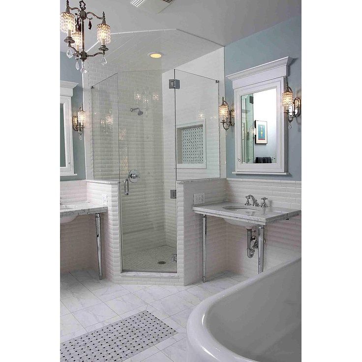 Настенная плитка Adex (Адекс) Neri Biselado Pb Blanco Z 7,5x15 см