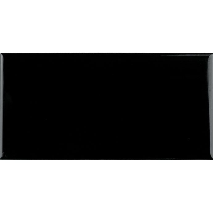 Настенная плитка Adex (Адекс) Neri Liso Pb Negro 7,5x15 за штуку см