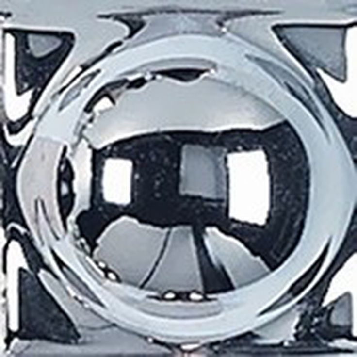Вставка Adex Rombos Taco Esfera Plata 2х2 см