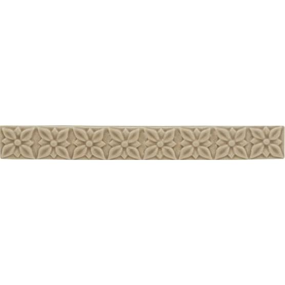 Бордюр Adex (Адекс) Studio Relieve Ponciana Silver Sand 2.5x19.8 см