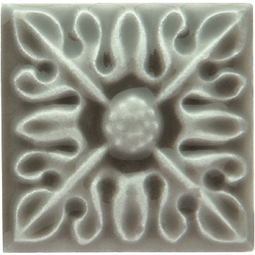 Вставка Adex (Адекс) Studio Taco Relieve Flor 2 Eucalyptus 3x3 см