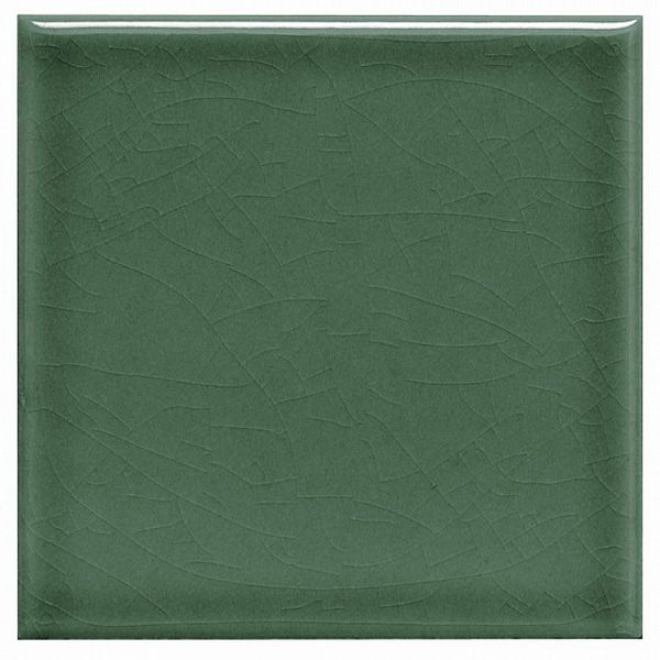 Плитка настенная Adex (Адекс) Modernista Liso PB C/C Verde Oscuro 15x15 см