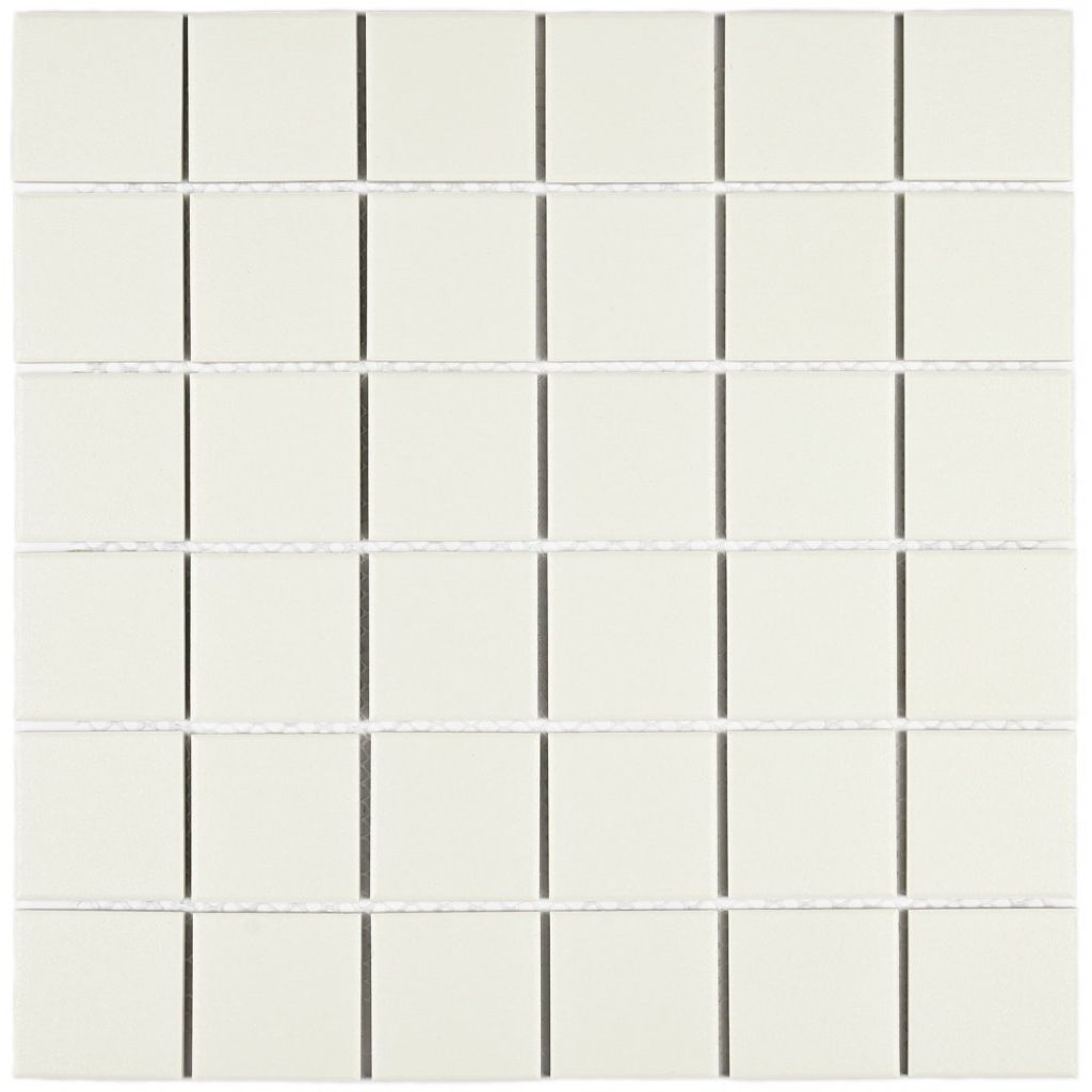 Мозаика Bonaparte (Бонапарт) Arene White Матовая 30.6x30.6 см (чип 4,8x4,8 см)