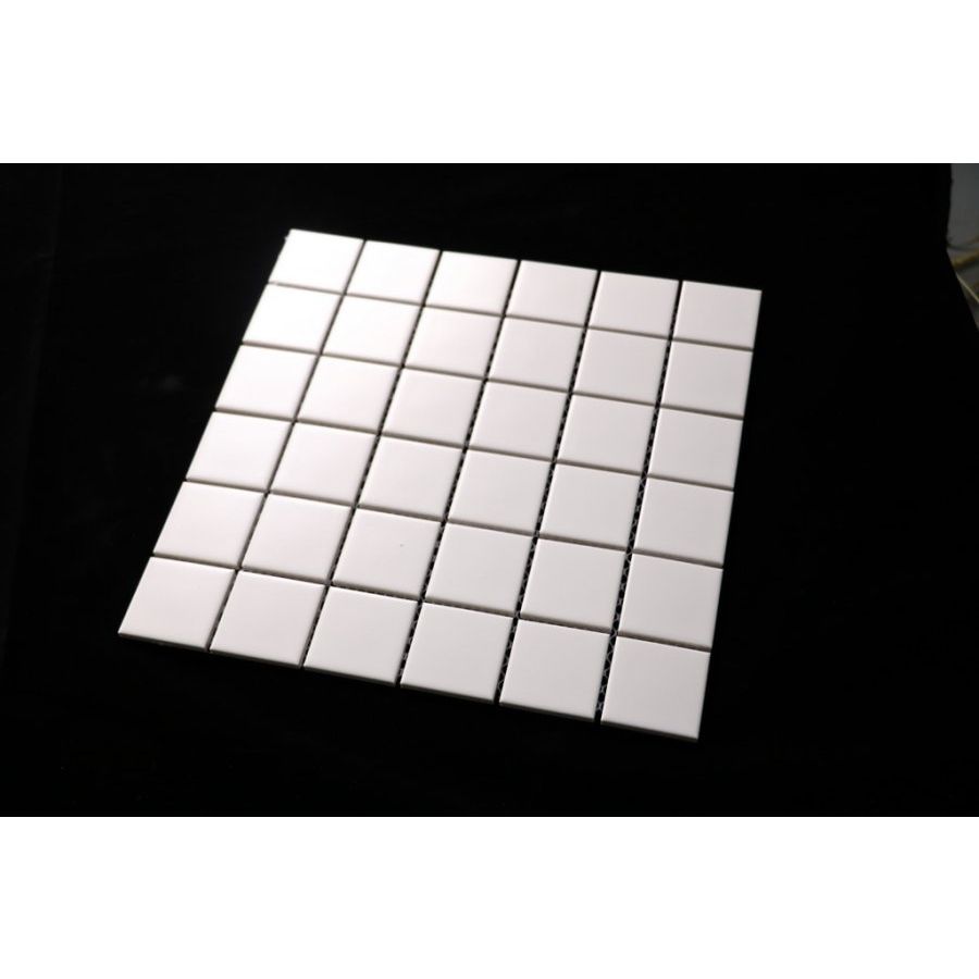 Мозаика Bonaparte (Бонапарт) Manila White Матовая 30.6x30.6 см (чип 4,8x4,8 см)