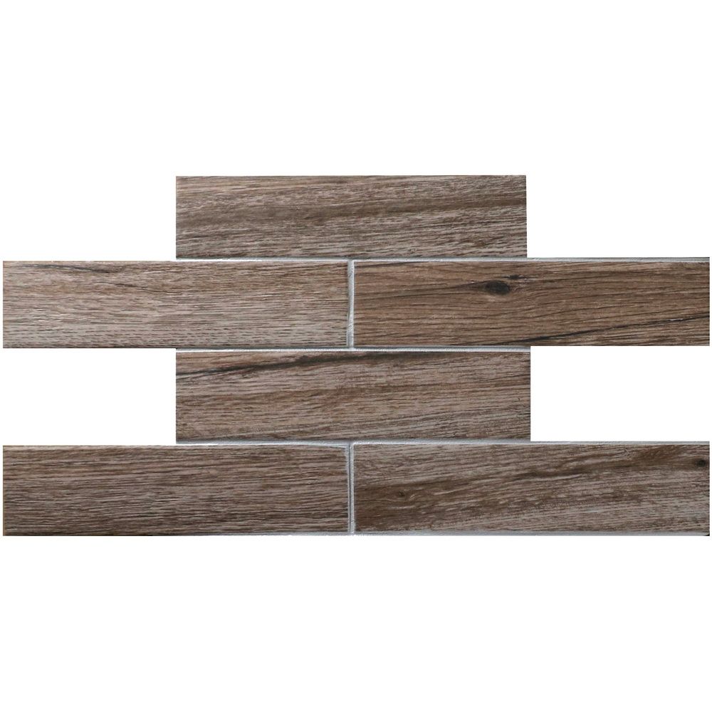 Мозаика Bonaparte (Бонапарт) Marmi Dark Матовая 25.2x48.6 см (чип 6x24 см)