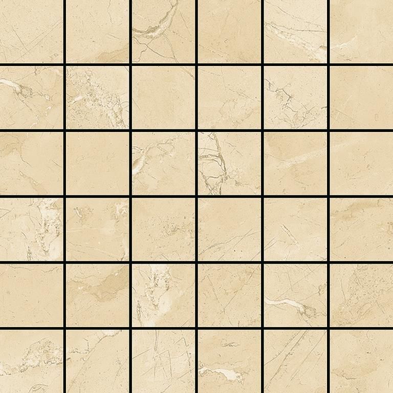 Мозаика Bonaparte (Бонапарт) Mosaic Albany Marfil Глянцевая 28.9x29.8 см (чип 4,8x4,8 см)
