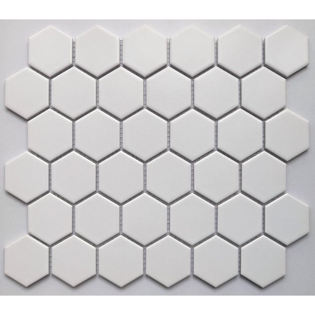 Мозаика Bonaparte (Бонапарт) Nakama white Матовая 28.1x32.5 см (чип 5,1x5,1 см)
