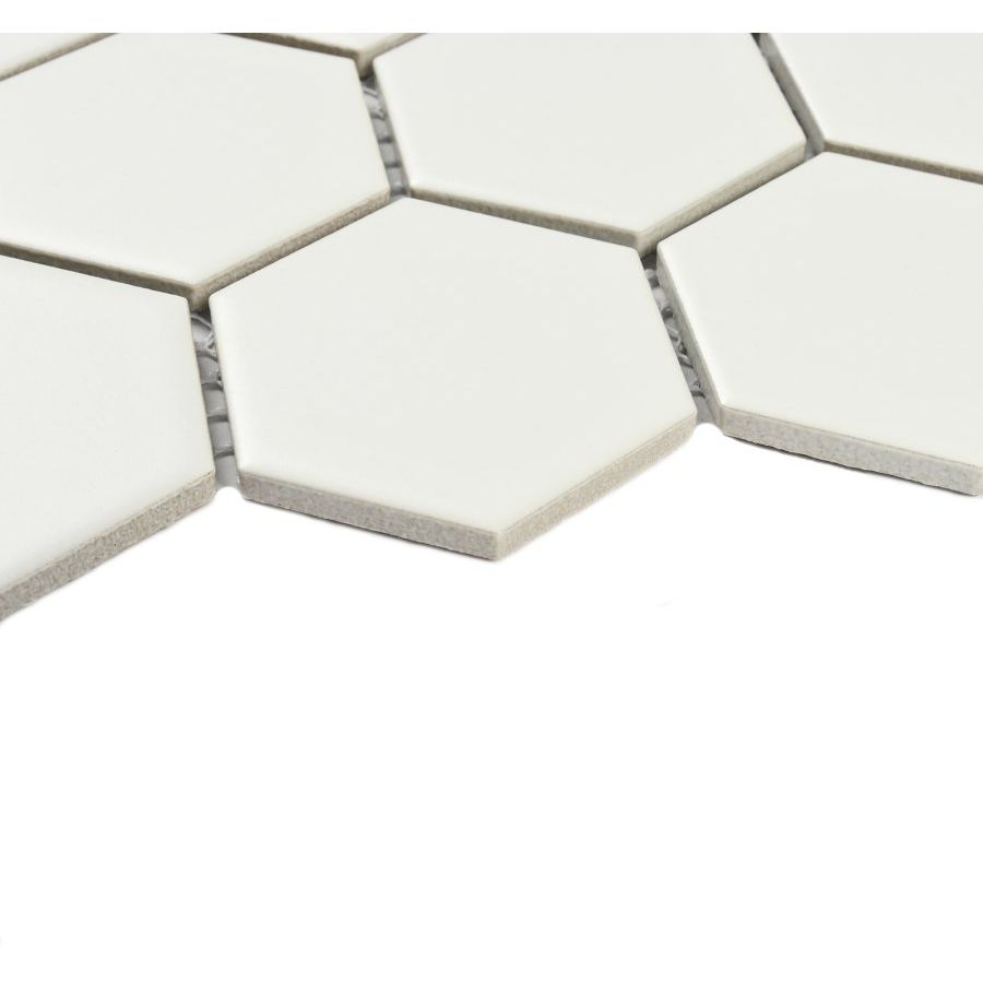Мозаика Bonaparte (Бонапарт) Nakama white Матовая 28.1x32.5 см (чип 5,1x5,1 см)
