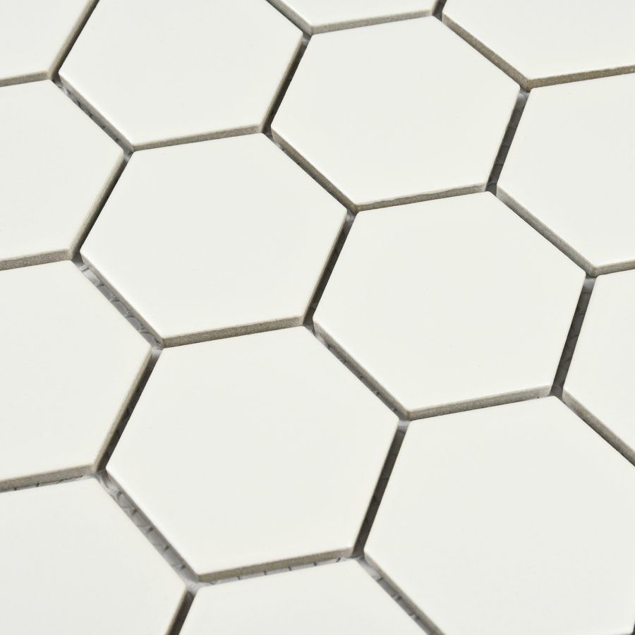 Мозаика Bonaparte (Бонапарт) Nakama white Матовая 28.1x32.5 см (чип 5,1x5,1 см)