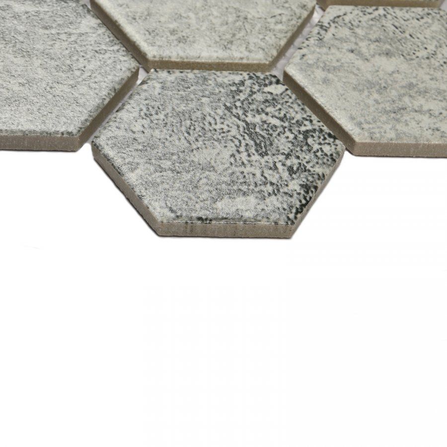 Мозаика Bonaparte (Бонапарт) Olmeto Grey Матовая 28.2x27.1 см (чип 5,1x5,9 см)