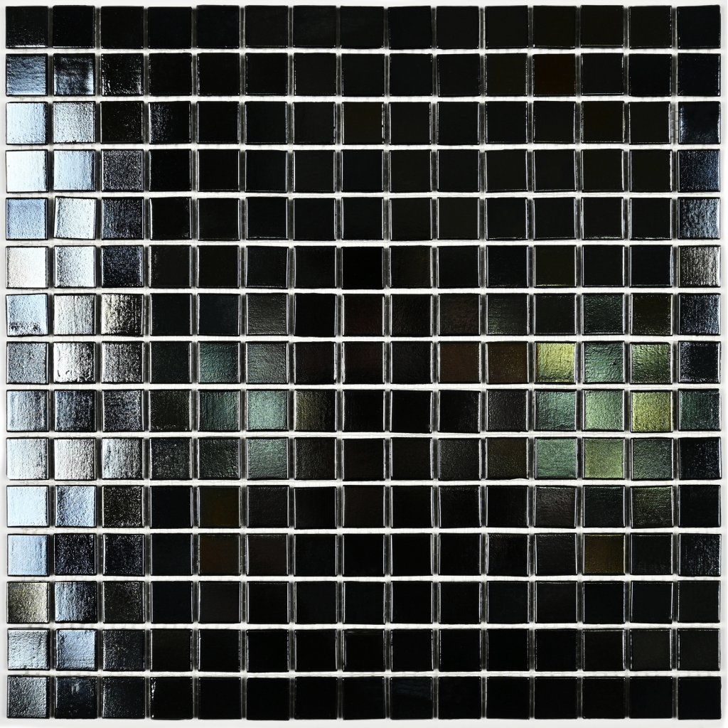 Мозаика Bonaparte (Бонапарт) Black Light Полуглянцевая 32.7x32.7 см (чип 2x2 см)