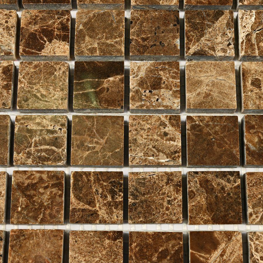 Мозаика Bonaparte (Бонапарт) Ferato-20 Полированная 30.5x30.5 см (чип 2x2 см)