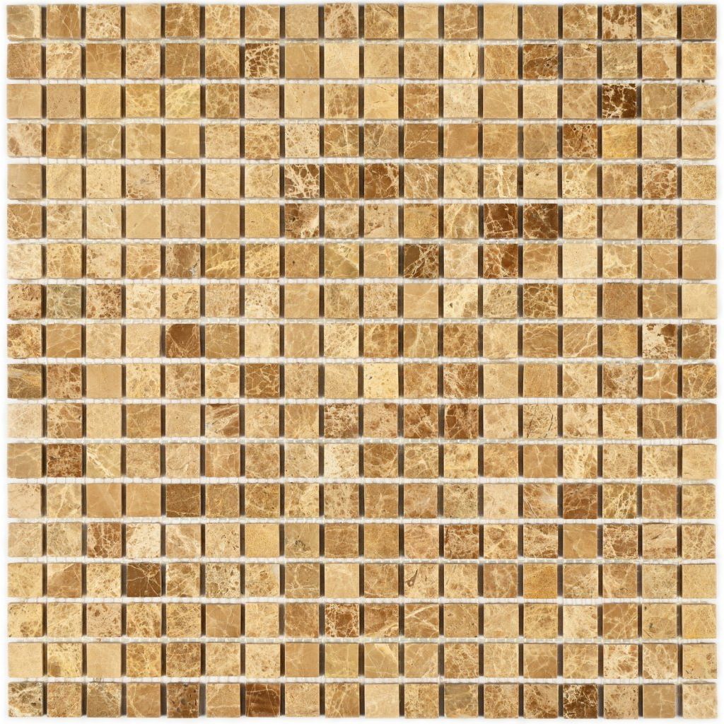 Мозаика Bonaparte (Бонапарт) Madrid-15 slim Полированная 30.5x30.5 см (чип 1,5x1,5 см)