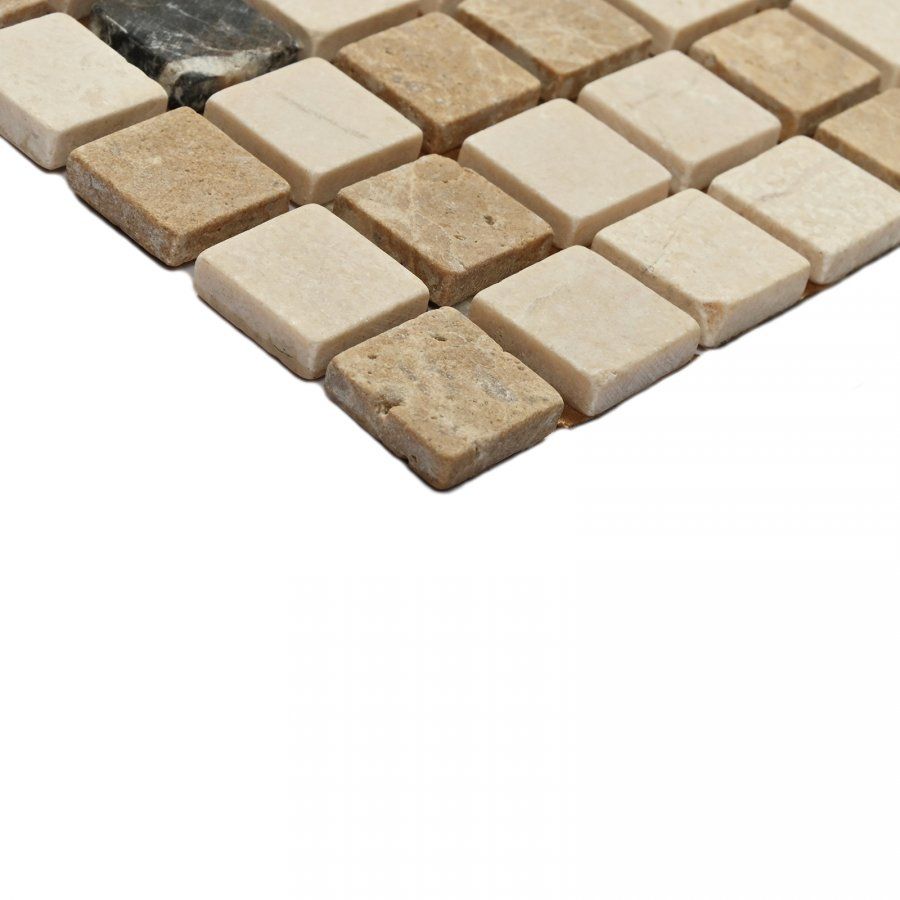 Мозаика Bonaparte (Бонапарт) Turin-15 slim Матовая 30.5x30.5 см (чип 1,5x1,5 см)