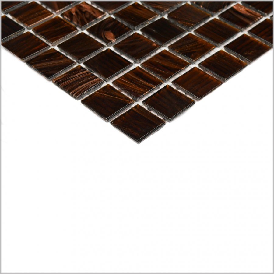 Мозаика Bonaparte (Бонапарт) Choko Полуглянцевая 32.7x32.7 см (чип 2x2 см)