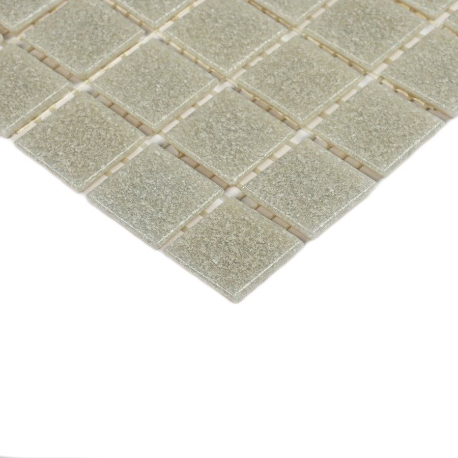 Мозаика Bonaparte (Бонапарт) Light grey Полуглянцевая 32.7x32.8 см (чип 2x2,1 см)
