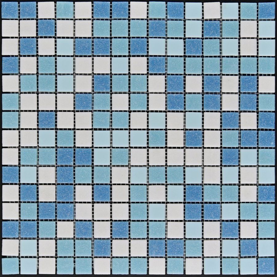 Мозаика Bonaparte (Бонапарт) Aqua 200 (на бумаге) Полуглянцевая 32.7x32.7 см (чип 2x2 см)