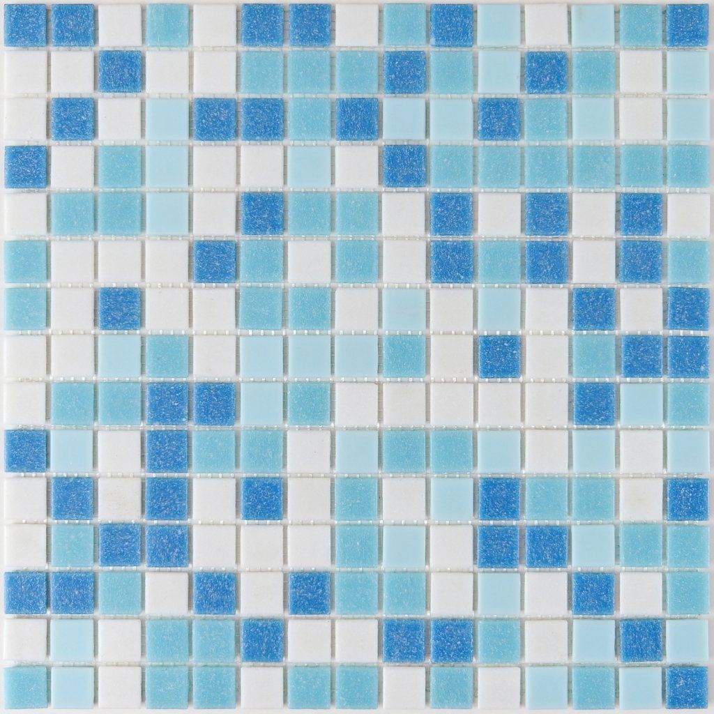 Мозаика Bonaparte (Бонапарт) Aqua 200 (на бумаге) Полуглянцевая 32.7x32.7 см (чип 2x2 см)