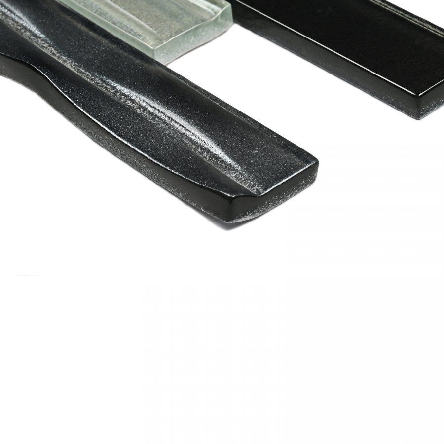 Мозаика Bonaparte (Бонапарт) Optima Grey Глянцевая 30x30 см (чип 2,3x9,8 см)