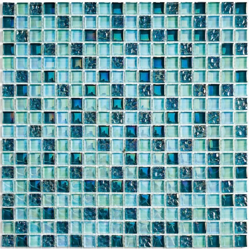 Мозаика Bonaparte (Бонапарт) Sea Drops Глянцевая 30x30 см (чип 1,5x1,5 см)