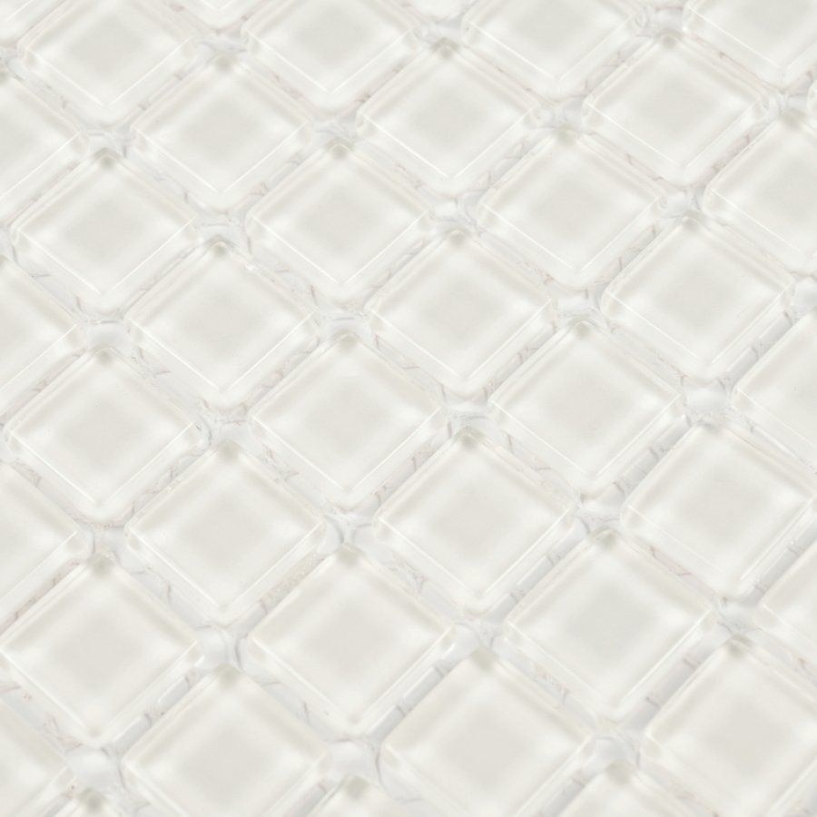 Мозаика Bonaparte (Бонапарт) Super white Глянцевая 30x30 см (чип 1,5x1,5 см)