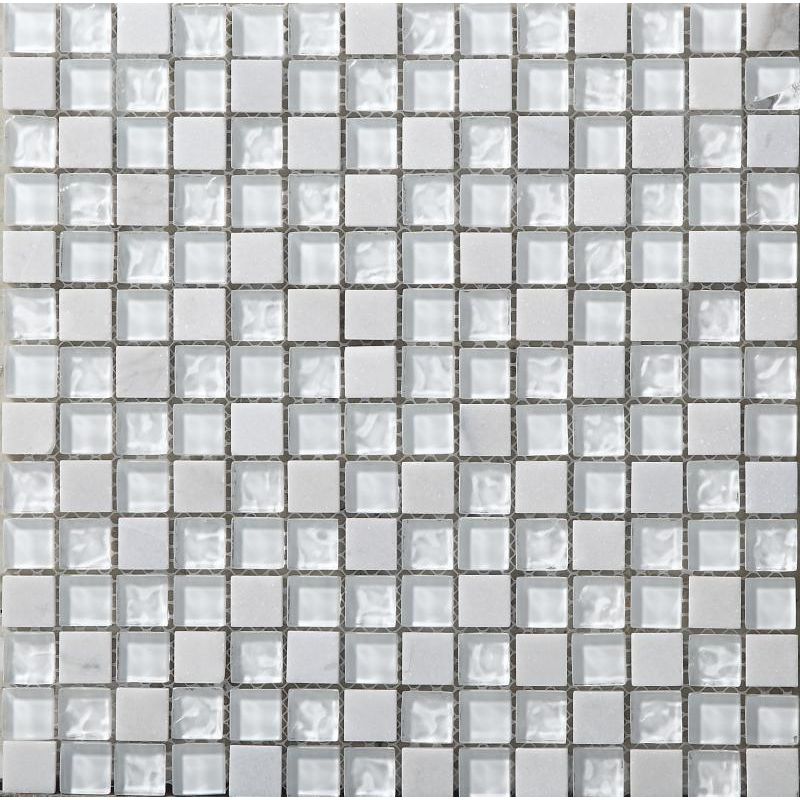 Мозаика Bonaparte (Бонапарт) Iceberg Глянцевая 30.5x30.5 см (чип 2x2 см)