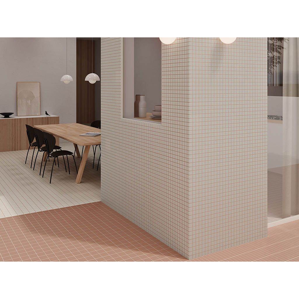 Керамогранит Wow (Вау) Raster Grid S Ash 15x15 см