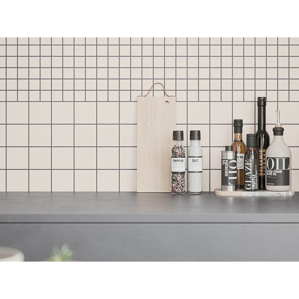 Керамогранит Wow (Вау) Raster Grid S Off White 15x15 см
