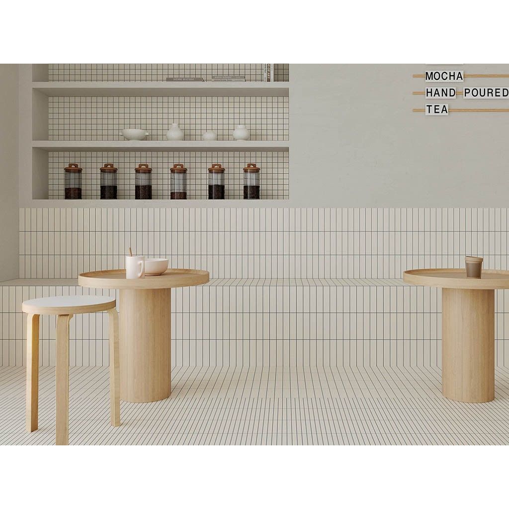 Керамогранит Wow (Вау) Raster Grid S Off White 15x15 см