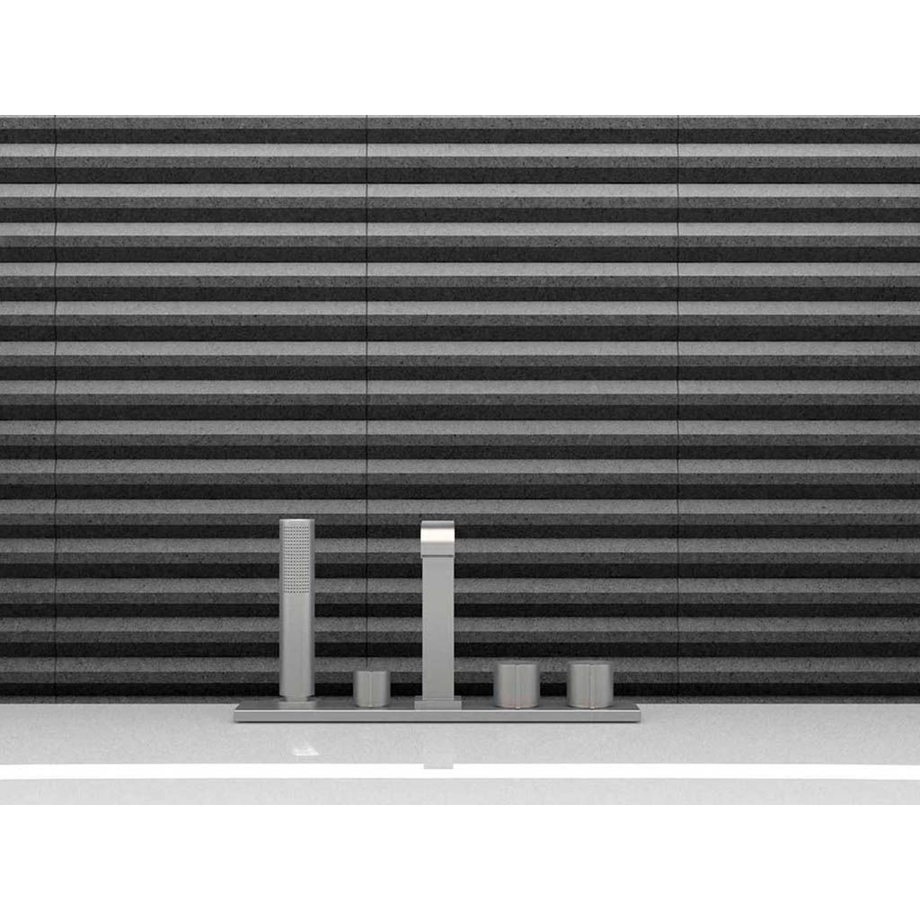 Настенная плитка Wow (Вау) Stripes Graphite Stone 7.5x30 см