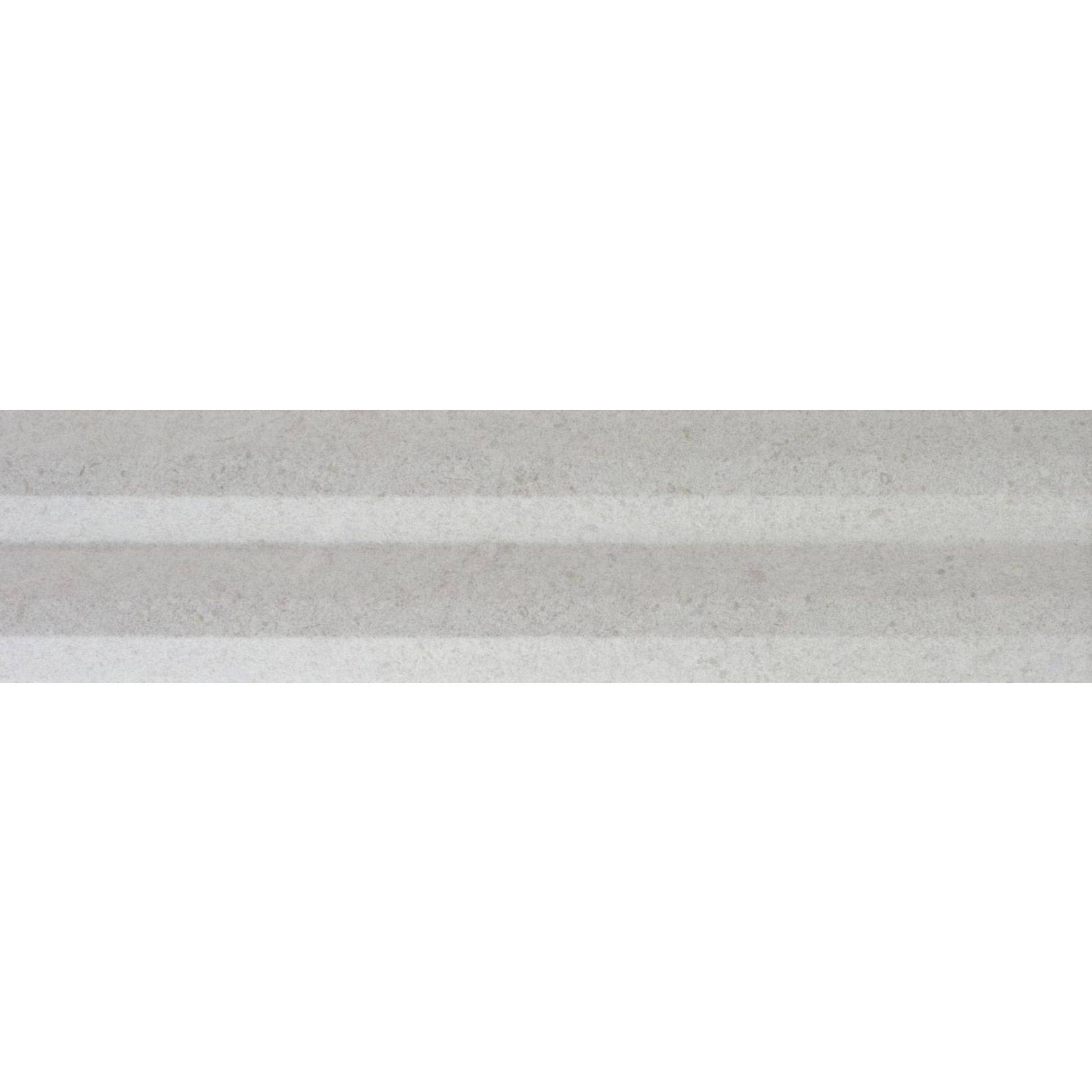 Настенная плитка Wow (Вау) Stripes White Stone 7.5x30 см
