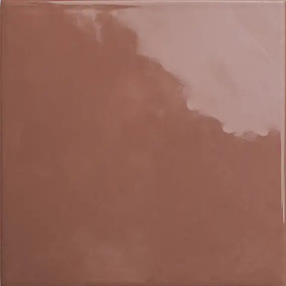 Керамогранит Wow (Вау) Bits Square Chestnut Gloss 11.6x11.6 см, глянцевый