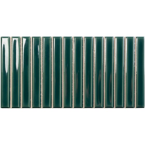 Настенная плитка Wow (Вау) Sweet Bars Royal Green 12.5x25 см