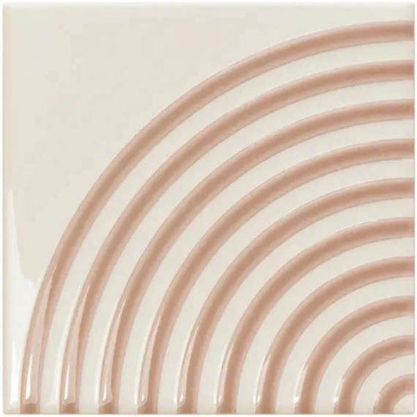 Настенная плитка Wow (Вау) Twister Twist Vapor Toffee 12.5x12.5 см